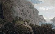 John William Edy Rocks in Heliesund Germany oil painting artist